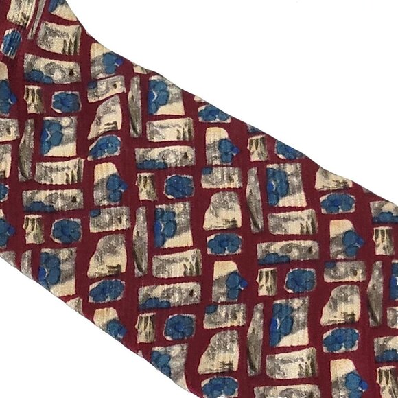J. Garcia Men's Tie Collectors Edition 100% Silk Stonehenge Ltd. Hand Sewn USA - Picture 2 of 5